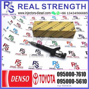 Quality New Diesel Common Rail Injector 095000-6110 095000-6900 095000-7600 095000-7610 23670-09200 236700R060 For TOYOTA 2AD-FH wholesale