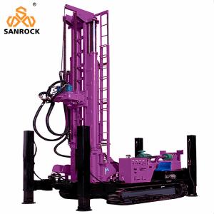 Quality 800m Deep Water Drilling Rigs Diesel Engine 194KW Hydraulic Water Well Drilling Machine wholesale