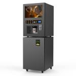 1600w Coffee Vending Machine 5l With 4 Canister Powder Capacity