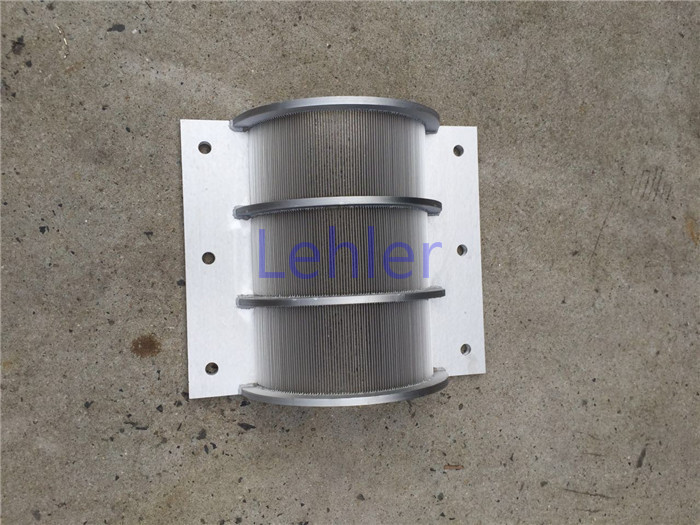 Double Sieve Bend Screen With Fasteners Connect / Smooth Filtration Surface
