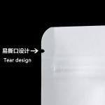 food packaging bag resealable standup k write kraft paper bag