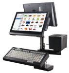 15/15.6 Inch Touch Screen Cash Register with Weighing Scale 80mm Receipt Printer