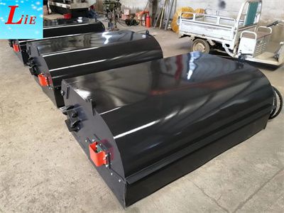 Lujie Sweeper Box Broom Skid Steer 72 Attachment skid steer broom attachments