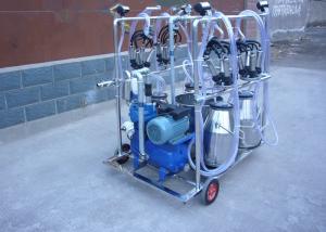 Quality 4 Stainless Steel Buckets Dairy Milking Machine For Goats / Sheep wholesale