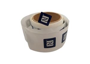 Quality Smart Adhesive Contactless Blank Rfid Tags / 13.56 Mhz Rfid Sticker wholesale