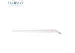 White Plastic Manual Tattoo Pen For Eyebrow Easy To Operation CE SGS ISO