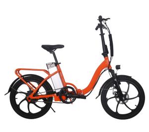 Quality 2019 most beautiful 20 inch foldable ebike with disc brake down tube battery position wholesale