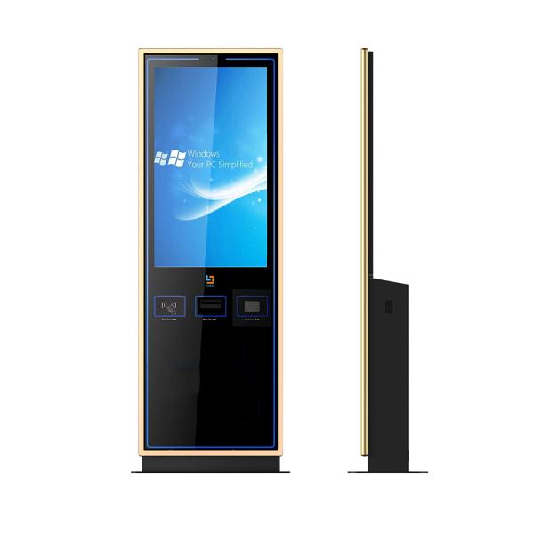 Coin Operated Machine , Ticket Vending Machine With Wireless Magnetic Card
