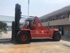 Quality Used Forklidt Kalmar 45 Ton Lifter, Manual Work Truck Kalmar Dcd450 Heavy Truck Forklift with Diesel Engine for Sale wholesale