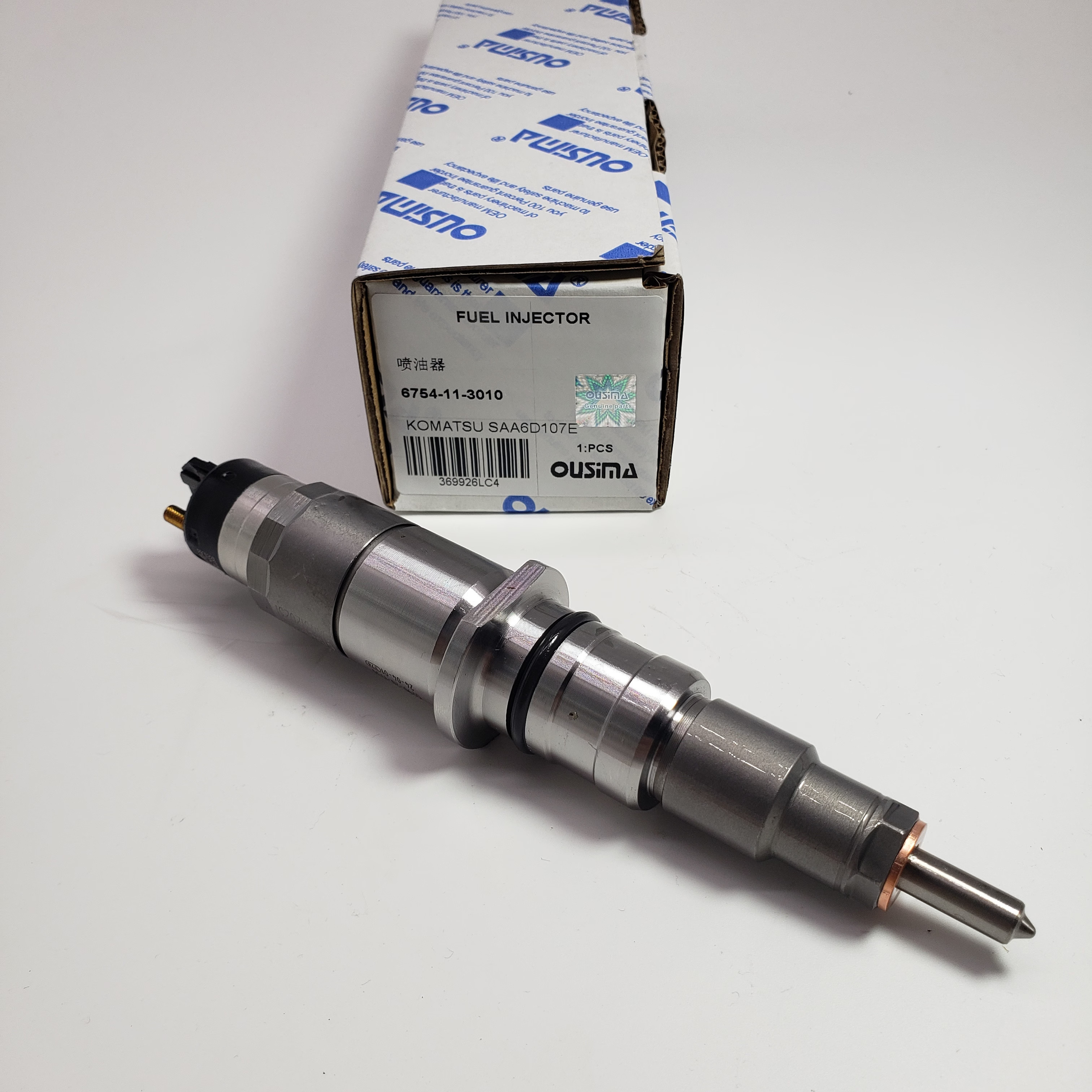 Injector Assembly 6754-11-3010 6754113010 For KOMATSU PW220 SAA4D107E SAA6D107E WA250PZ