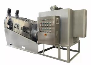 Quality 40kg/H Dewatering Screw Press Machine Multi Plate For Hotels wholesale
