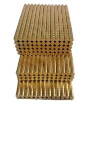 Quality N38 N50 Neodymium Magnets Rare Earth Permanent Magnet NdFeB Gold Coating Customized Specially wholesale