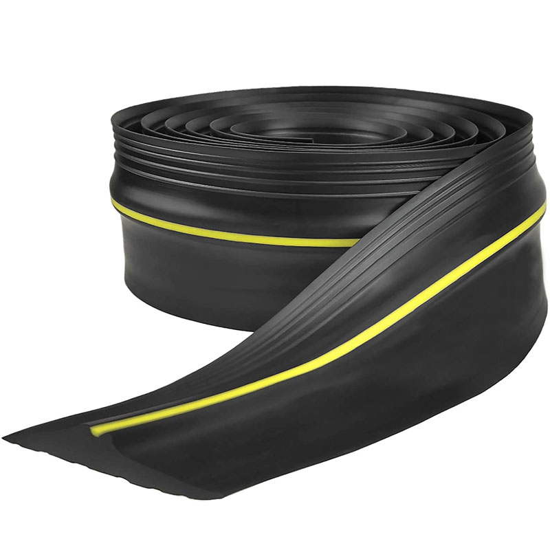 Environmentally Friendly Garage Door Threshold Rubber Bottom Weathersrip PVC Door Rubber Seal Strip