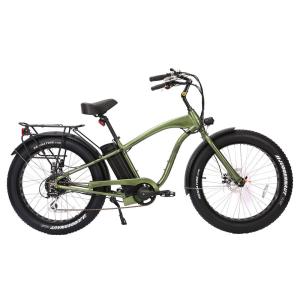 Quality Chopper Hub Motor 1000W Fat Tire Electric Beach Cruiser Bike with Lithium Battery 48V 13Ah wholesale