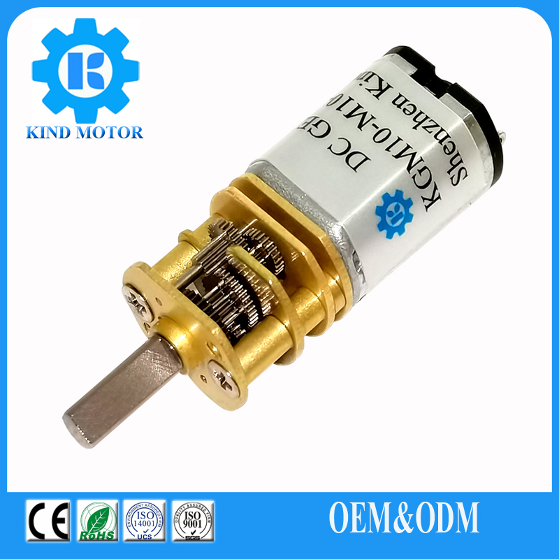 CCW Rotation DC Worm Gear Motor 12V Explosion Proof 46*32mm Size