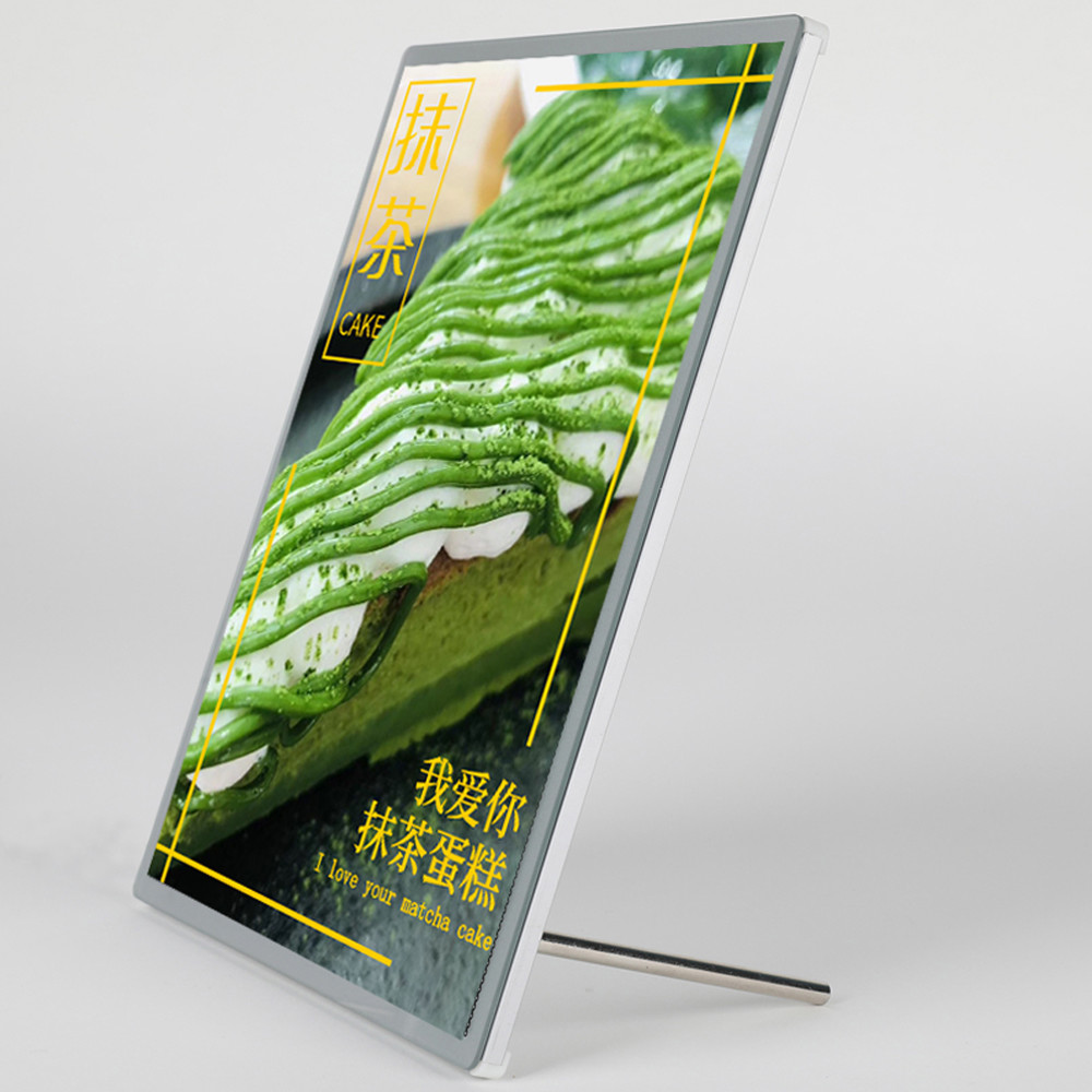 Drink Shop Restaurant Order Menu Board OEM Led Slim Light Box