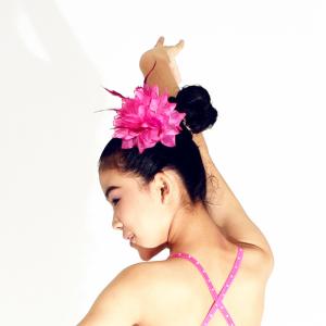 Quality Lively Dance Costume Accessories Art Craft Flowers For Decorative Head / Shoulder / Waist wholesale