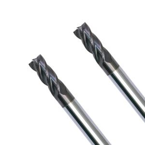 Quality Straight Four Flutes Long Flute End Mills 6mm Hrc65 SX wholesale