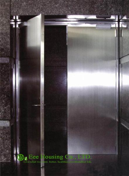 Double-leaf Stainless steel fire rated emergency exit door Manufactuer In China,