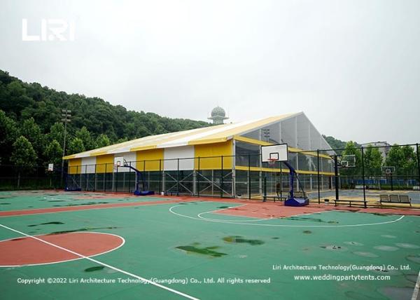 Liri Customized Big Outdoor Event Tents 35x36m For Semi Permanent Basketball