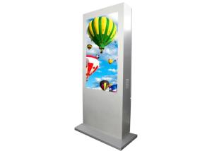 Quality High Resolution Outdoor LCD Digital Signage 60000 Hours Life Expectance Easy Use wholesale