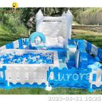 Customized Inflatable Soft Play Equipment Set Neutral Color Kids Soft Play Set