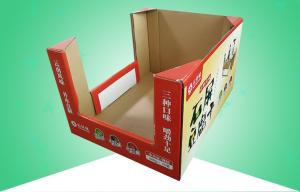 Quality EB Flute Stacked Up PDQ Display Strong Cardboard Trays wholesale