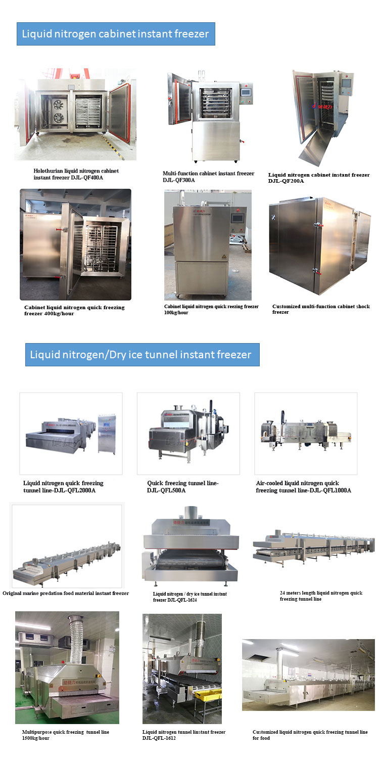 300kg/Hour Ultra Low Mesh Belt Tunnel Freezer 400kg/H 25Kw For Chicken Oem