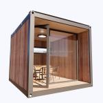 10ft Wooden Plastic Garden House Container Mobile Wooden Activity Room Mini