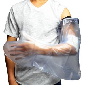 Quality 63cm Length Waterproof Full Arm Cast Cover , Neoprene Seal Tight Cast Protector Arm wholesale