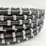 Rock Cutting Marble Diamond Wire Saw Rubber Sintered Beads