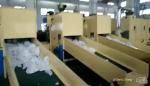 Stiff Hard Sintepon Wadding Production Line For Sofa Furniture Bed Pad