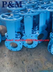 Quality JIS standard cast steel knife gate valve wholesale