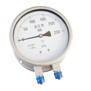 Quality PTFE Protected Stainless Steel Pressure Gauge 316L Chamber Steel Diaphragm wholesale