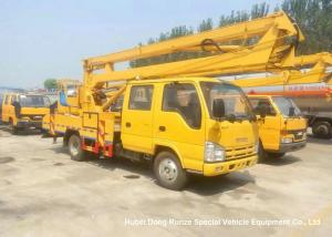Quality ISUZU 16m Truck Mounted Articulated Aerial Work Platforms High Performance wholesale