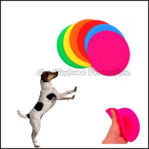 Quality Soft Rubber Training Dog Flying Disc Soft Dog Frisbee Long Distance Throws wholesale