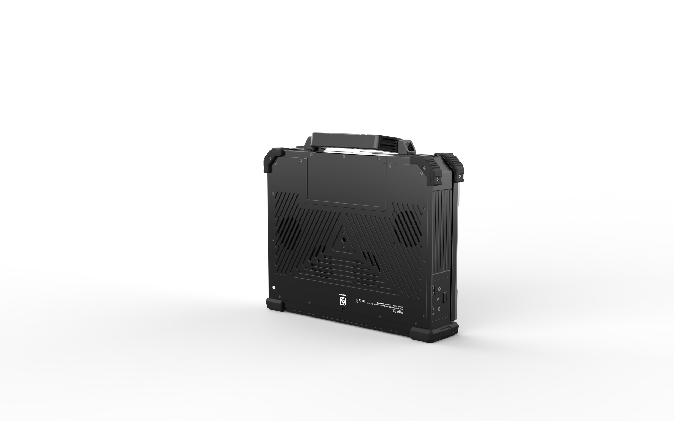 Linux OS UAV Ground Station with 13.3in 1920x1080 1000 CCD screen