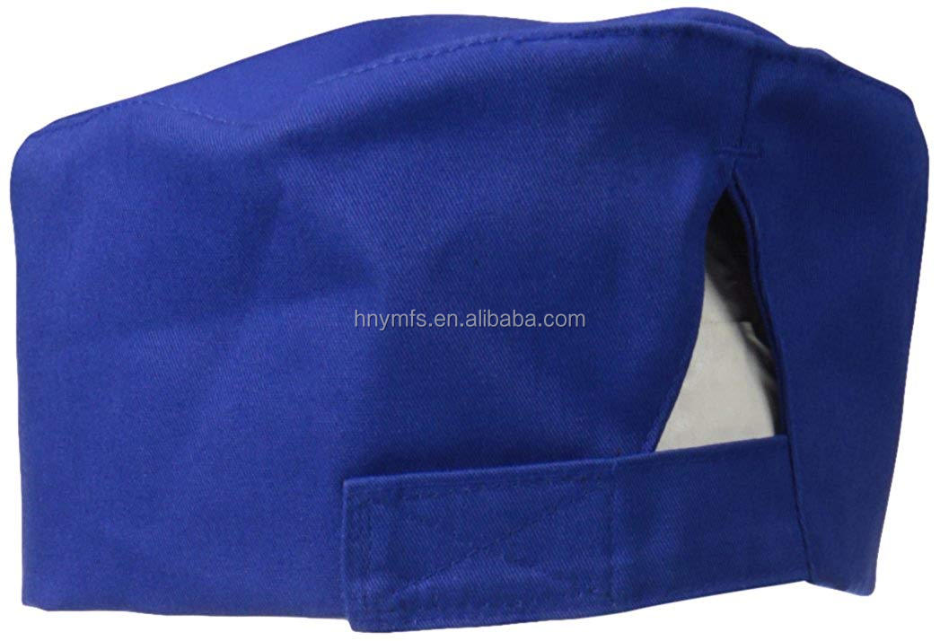 Customized Logo Restaurant Adjustable Chef Hat For Hotel Kitchen