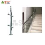 ASTM DIN EN Stainless Balustrade Posts Corrosion Resistance For Outdoor Steps