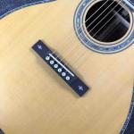 Custom Grand Jimmie Rodgers 000-45s All Solid Wood Acoustic Guitar Ebony