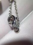 Real low price and high quality jewels B diamond necklace 18k gold diamond