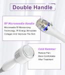 Portable Gold Micro Needle Equipment Radio Frequency Face Lift Fractional RF