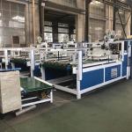 Electric Driven 2800mm Carton Gluer Machine Semi Automatic