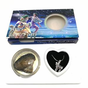 Quality 12 Horoscope Zodiac Love Pearl Necklace Gift Set Innovative Valentines Gift wholesale