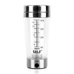 15oz Automatic Transparent Electric Mixing Bottle 400ml Mixing Coffee Cup