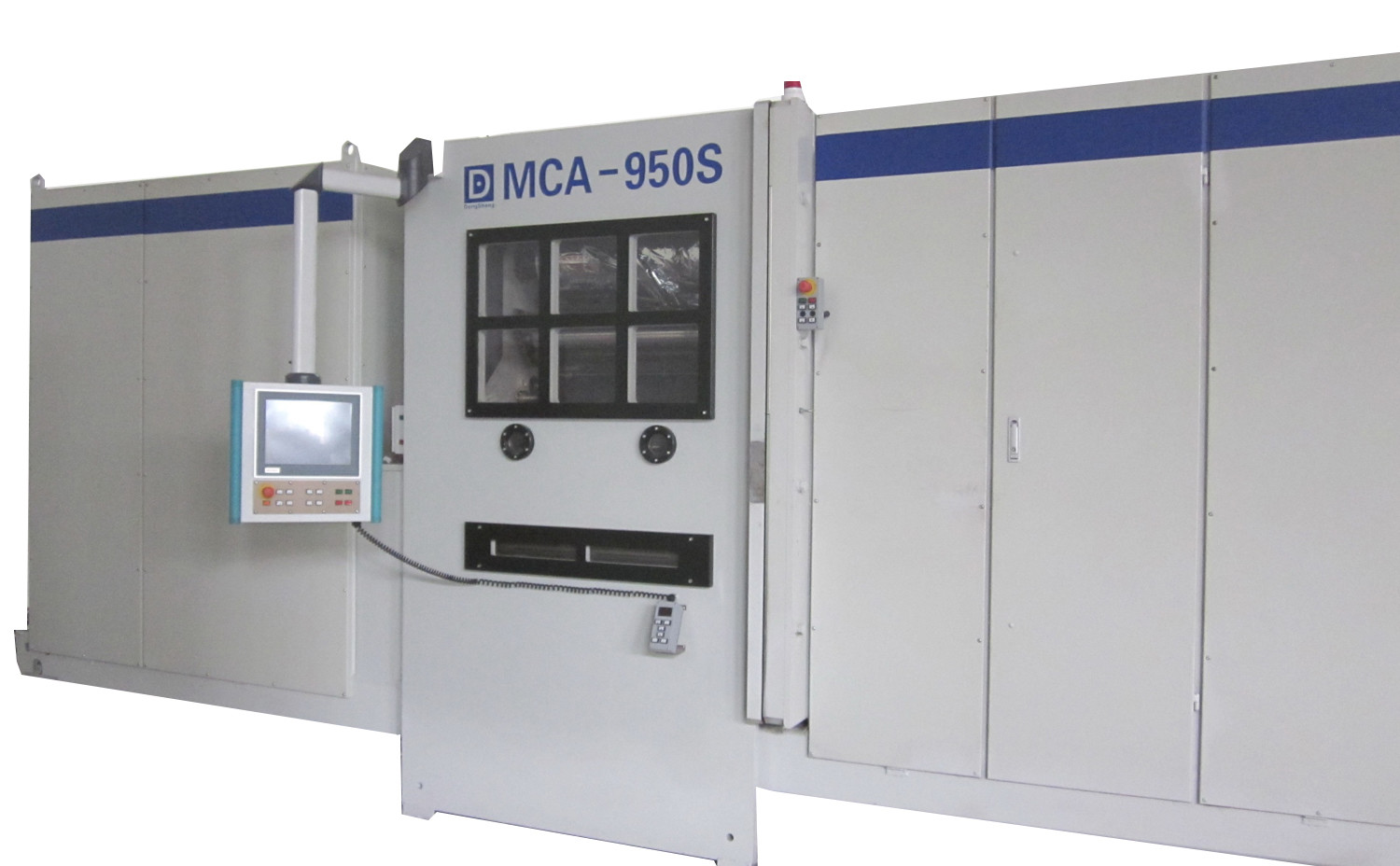 One Side 500mm Vacuum Metalizing Machine , Vacuum Metallizer Machine