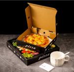 Custom Logo Printed Paper Pizza Box Food Grade Preferred Material