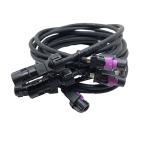 50cm Length Overmolding Cable Assemblies Waterproof For 360 Degree Camera