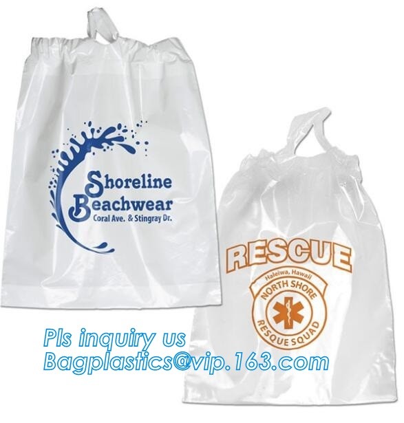 Biodegradable Waterproof Travel Drawstring Bag Shoe Laundry Underwear Makeup Storage Pouch Backpack Laundry Bag bagease