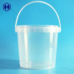 Quality Customize Printing IML Bucket In Mold Labeling Round Plastic Container wholesale